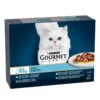 Purina Gourmet Perle Duo Duetos Mini Filetes en Salsa 8x85g