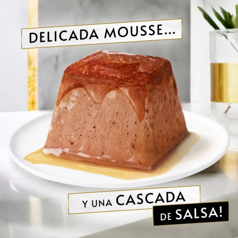Purina Gourmet Revelations Mousse con Salmón 4 x 57g