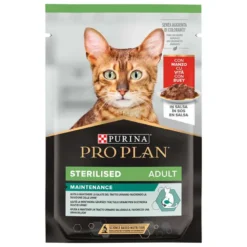 Purina Pro Plan para Gatos Esterilizados con Buey 85 g