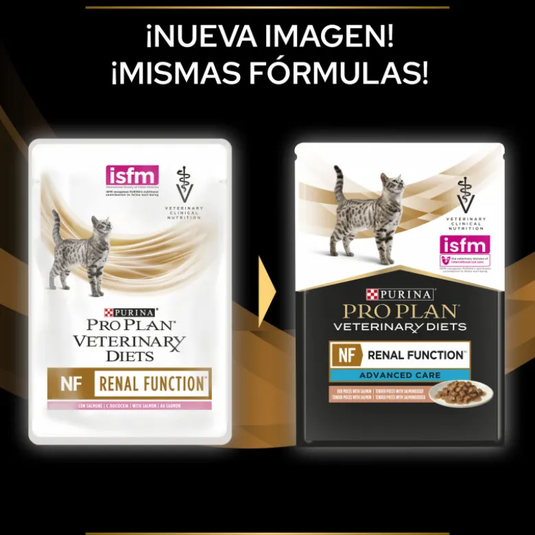 Purina Pro Plan Veterinary Diets Feline NF Advanced Care Sobre Salmón 85g
