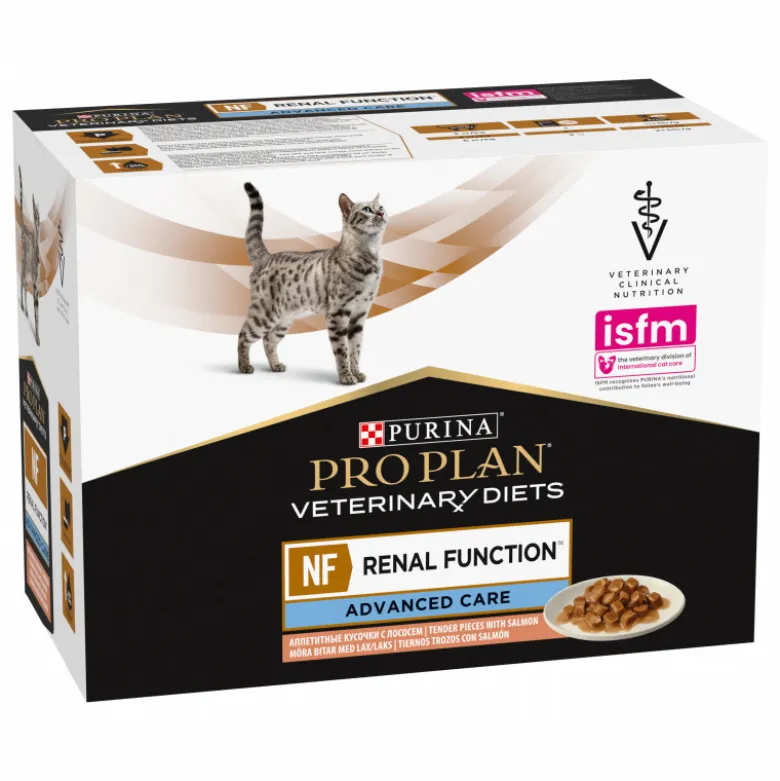 Purina Pro Plan Veterinary Diets Feline NF Advanced Care Sobre Salmón 85g