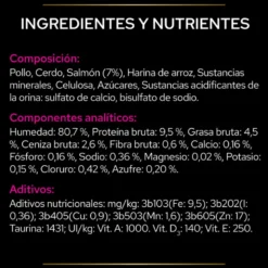Purina Pro Plan Veterinary Diets Feline UR Salmón Sobre 85g