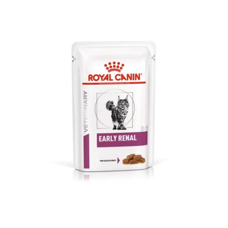 Royal Canin Early Renal Pollo en Salsa para Gatos Sobres 85g