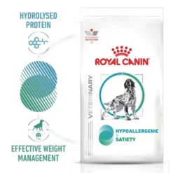 Royal Canin Veterinary Diet Hypoallergenic y Satiety para Perros