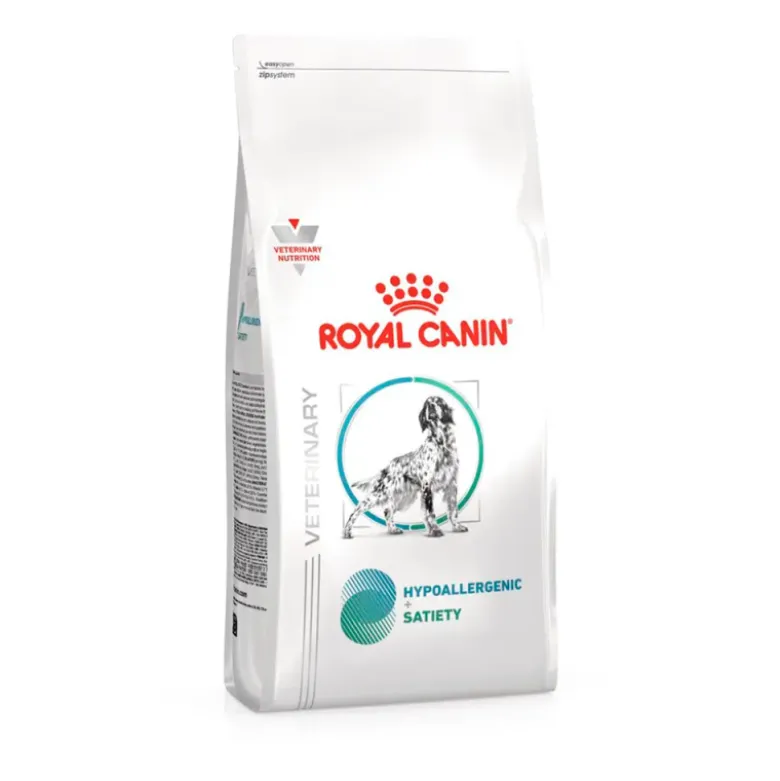 Royal Canin Veterinary Diet Hypoallergenic y Satiety para Perros