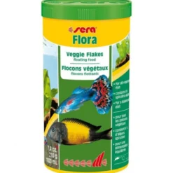 Sera flora Alimento en Copos Para Peces Ornamentales