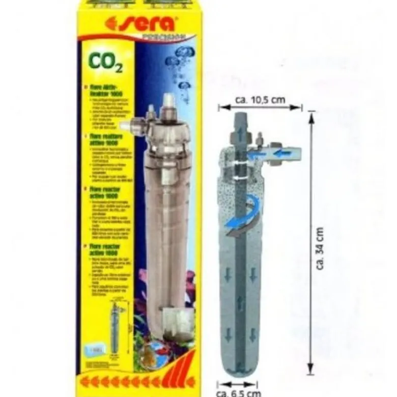SERA flore reactores activos de CO2 - 1000 Litros