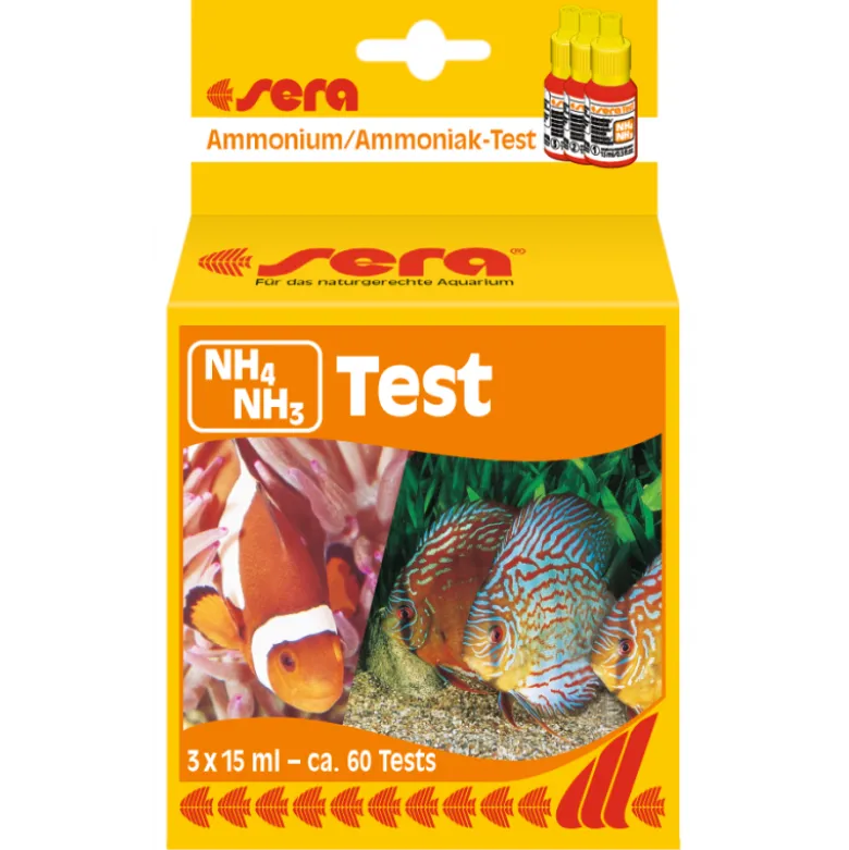 Sera Test de Amonio/Amoníaco (NH4/NH3)