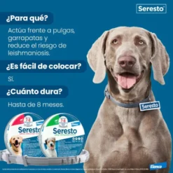 Seresto Collar Antiparasitario para Perros Más de 8kg