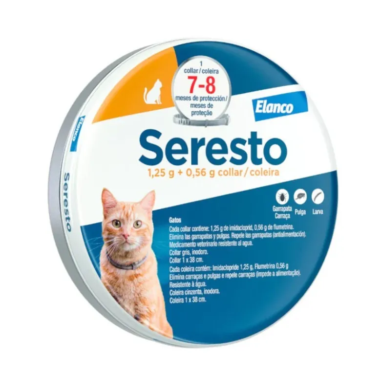 Seresto Collar Antiparasitario para Gatos