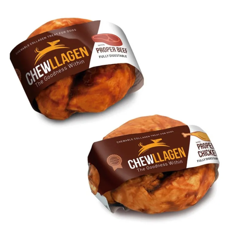 Snack Chewllagen Colágeno Donut 10cm para Perros