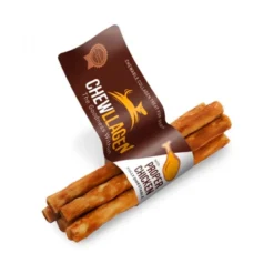 Snack Chewllagen Colágeno Mini Rollo de Pollo para Perros