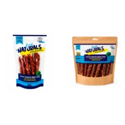 Snack Fresh Naturals Palitos de Pato con Cuero de Res para Perros