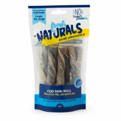 Snack Fresh Naturals Rollitos de Piel de Bacalao para Perros