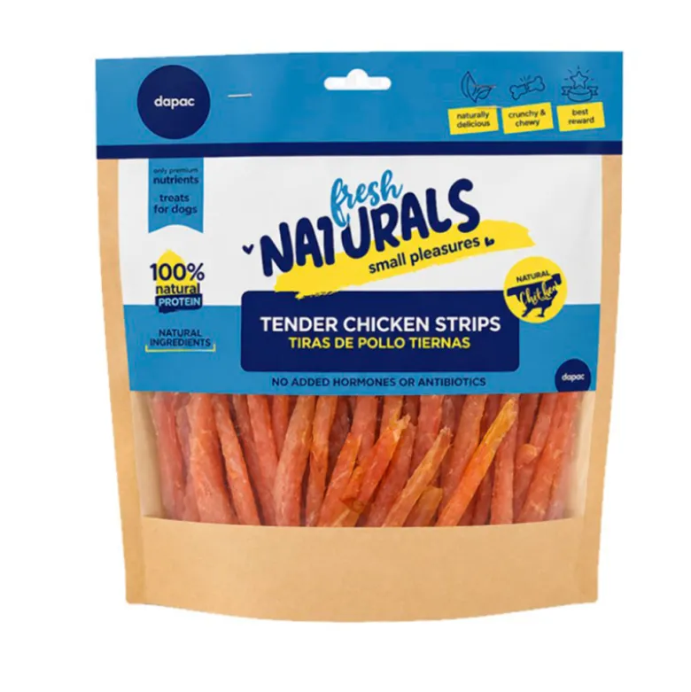 Snack Fresh Naturals Tiras de Pollo Tiernas para Perros