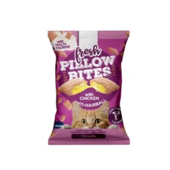 Snack Fresh Pillow Bites Hairball para Gatos 40g