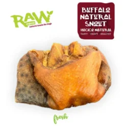 Snack Fresh Raw Hocico Natural de Búfalo para Perros