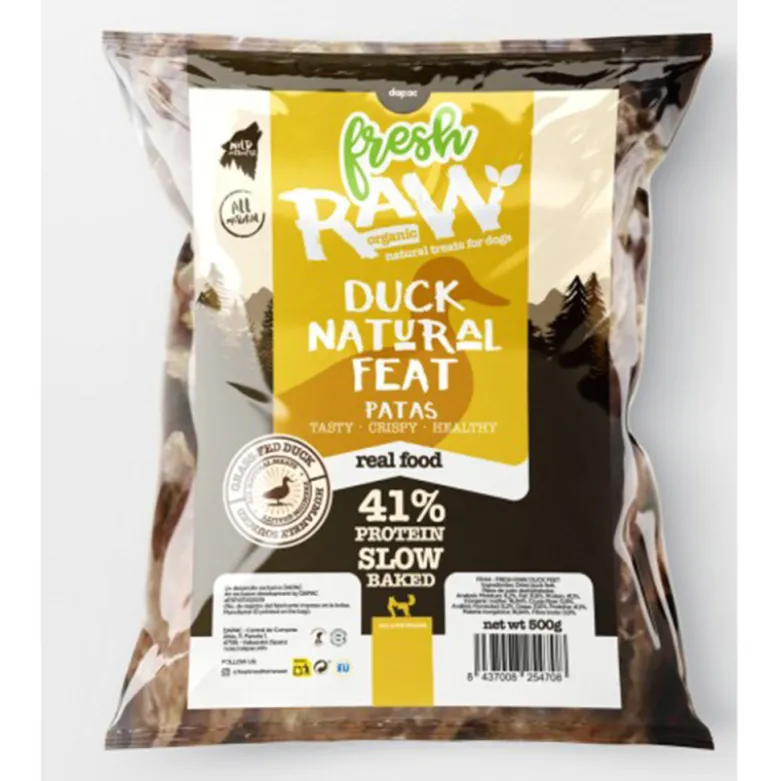 Snack Fresh Raw Patas de Pato para Perros