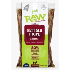 Snack Fresh Raw Tripa de Búfalo Horneada para Perros