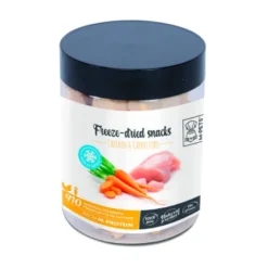 Snack Liofilizado Pollo y Zanahoria para Perros