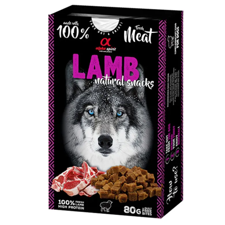 Snack Natural Alpha Spirit de Cordero para Perros