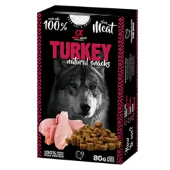 Snack Natural Alpha Spirit de Pavo para Perros