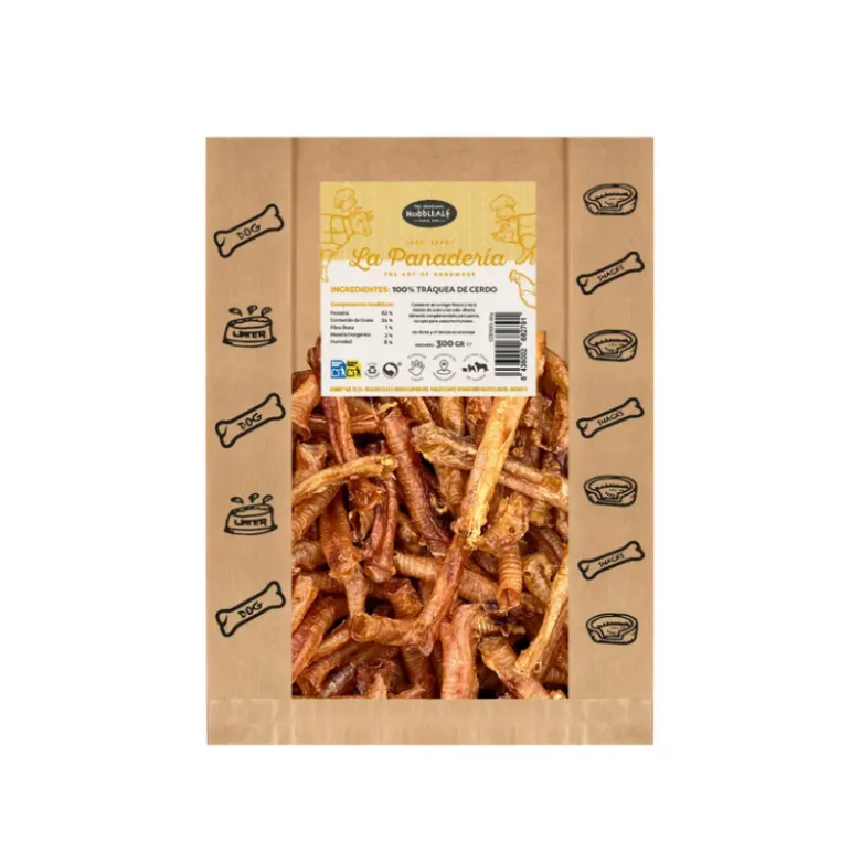 Snack Tráquea de Cerdo HobbitAlf para Perros
