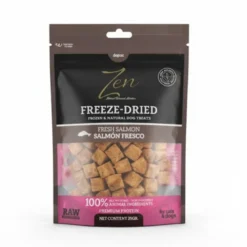 Snack Zen Freeze Dried Salmón Fresco Liofilizado para Perros y Gatos