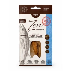Snack Zen Heritage Filete de Atún al Vapor para Perros y Gatos
