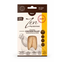 Snack Zen Heritage Filete de Pollo al Vapor para Perros y Gatos