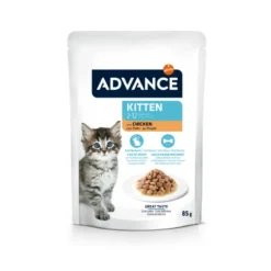 Sobre Advance Kitten Pollo para Gatitos 85g