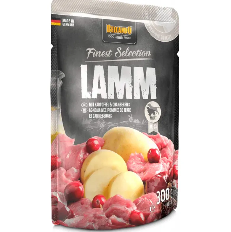 Sobre Belcando Cordero y Patatas con Arándanos 300g