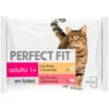Sobres Perfect Fit Adult 1+ Pollo y Ternera para Gatos