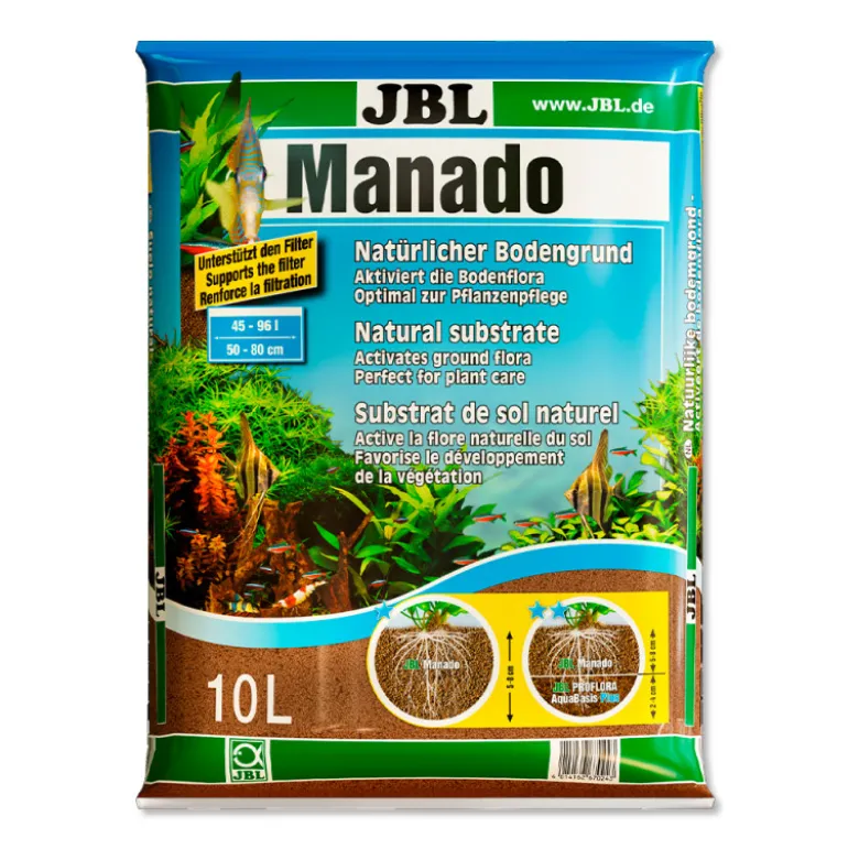 Substrato JBL Manado Suelo Natural para Acuarios