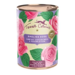 Terra Canis Cordero con Verduras del Jardín y Pétalos de Rosas 400g