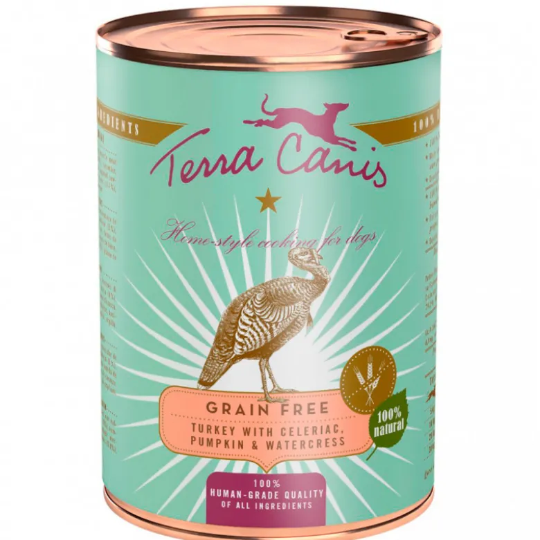 Terra Canis Grain Free Pavo con Apio 400g