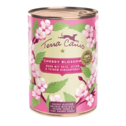 Terra Canis Pollo con arroz, Sésamo y Puré de Cerezas 400g
