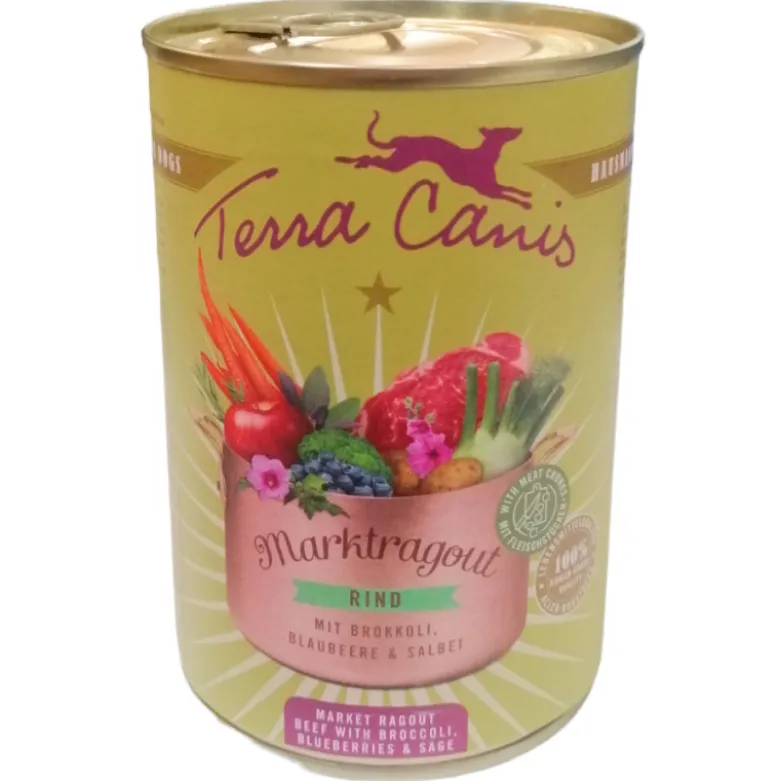Terra Canis Ragout Buey y Brocoli 385g