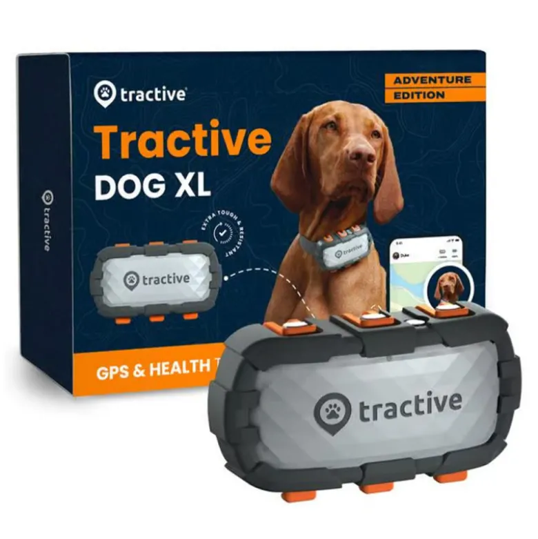 Tractive GPS XL Adventure + Seguimiento de Actividad para Perros