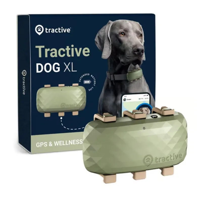 Tractive GPS XL + Seguimiento de Actividad para Perros