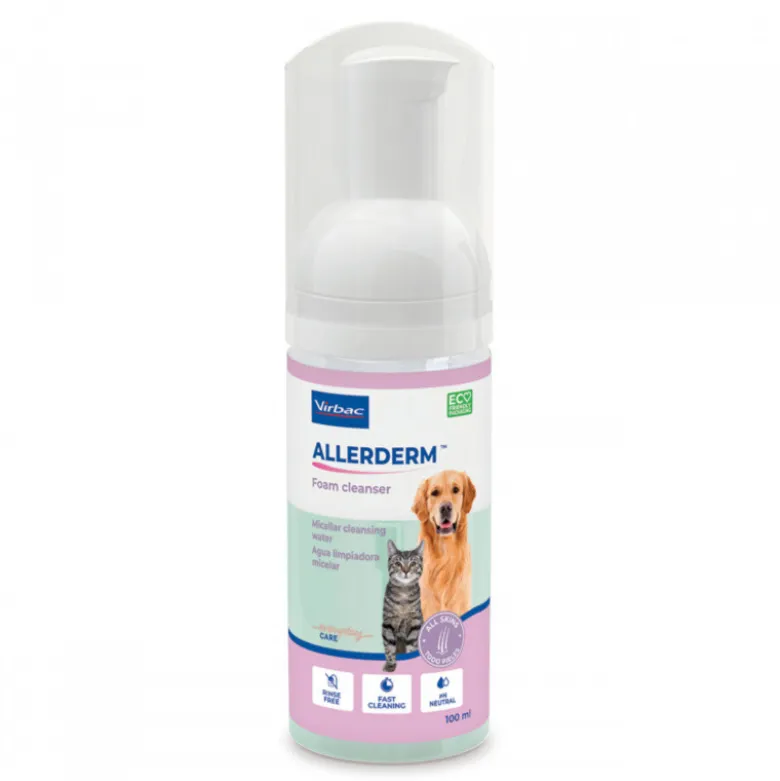 Virbac Allerderm Espuma Limpiadora