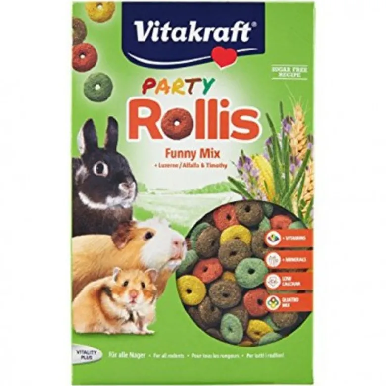 Vitakraft Party Rollis Snack Para Roedores