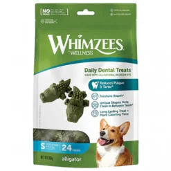 Whimzees Snack Dental Cocodrilos S para Perros de 7-12kg