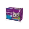 Whiskas 1+ Selección de Pescado Gelatina para Gatos Pack 12 x 85g