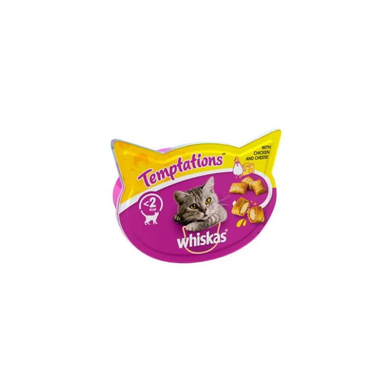 Whiskas Temptations Pollo y Queso