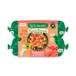 Wild Balance Alimento Cocinado Salmón y Ternera para Perros