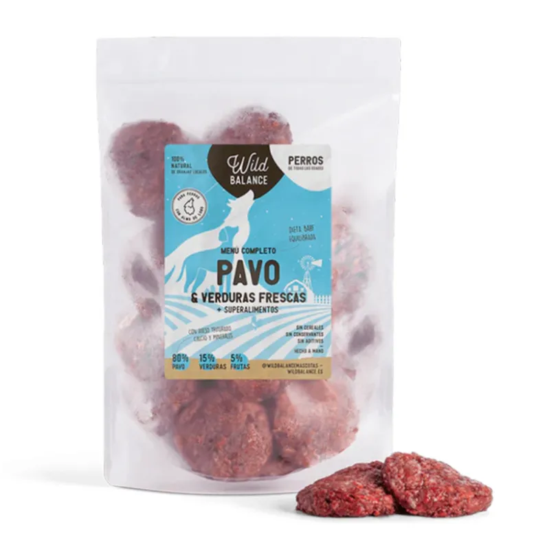 Wild Balance Barf Menú Completo Pavo para Perros