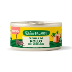 Wild Balance Cocinado al vapor Cazuela de Pollo con Verduras para Gatos