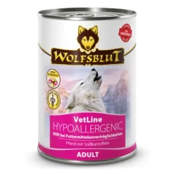 Wolfsblut Húmedo VetLine Hypoallergenic Adult para Perros 395g