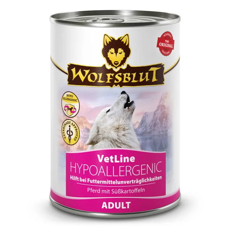 Wolfsblut Húmedo VetLine Hypoallergenic Adult para Perros 395g